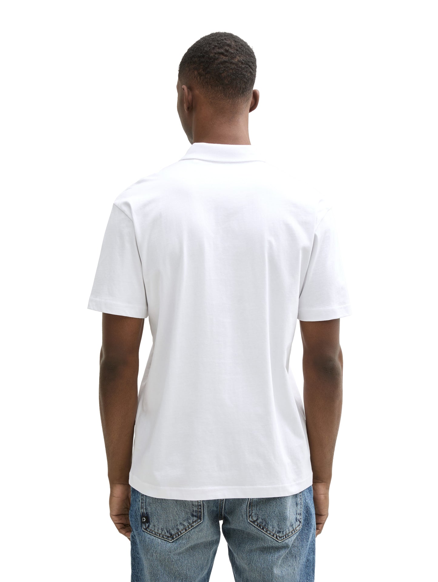 Relaxed Fit Jersey Poloshirt aus Baumwolle