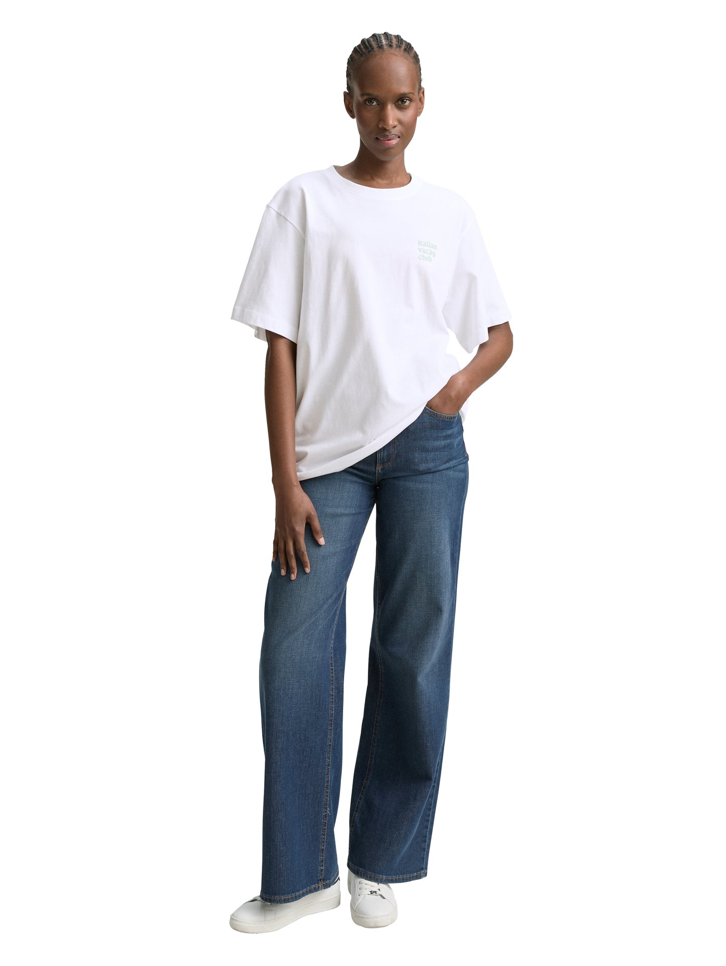 Oversize T-Shirt mit Print
