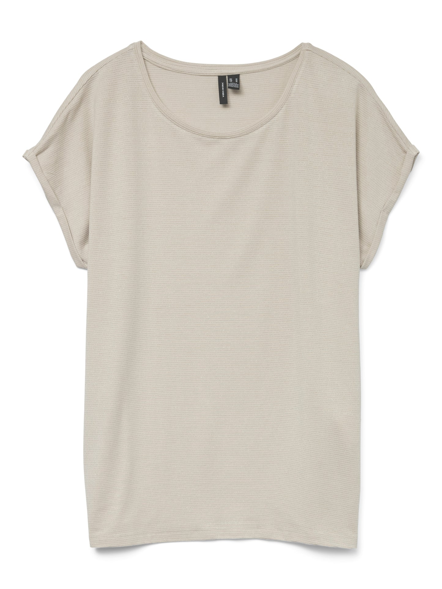 VMLAVA GLITTER SS TOP STRIPE JRS NOOS