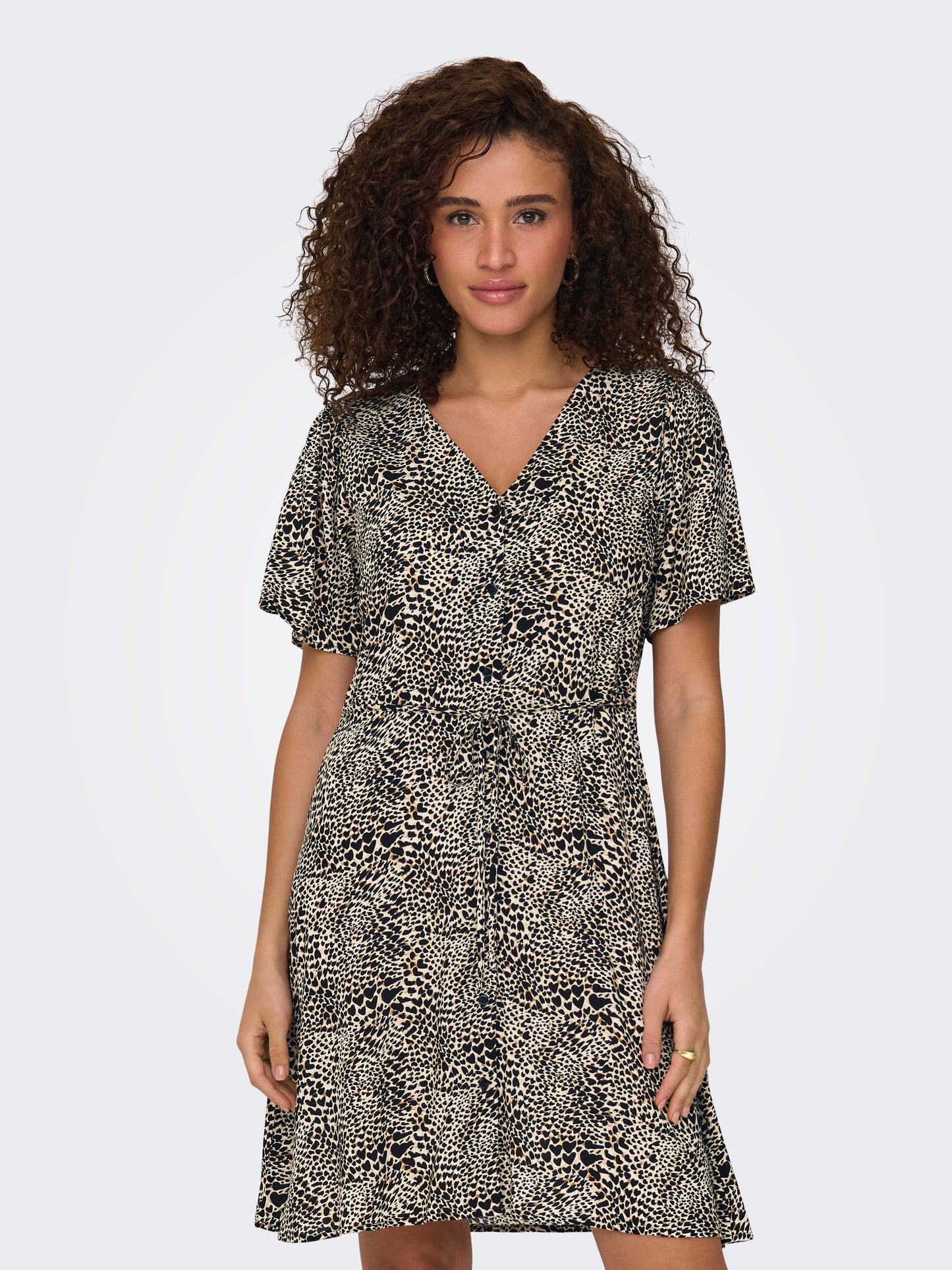 ONLEVIDA S/S SHORT DRESS WVN NOOS