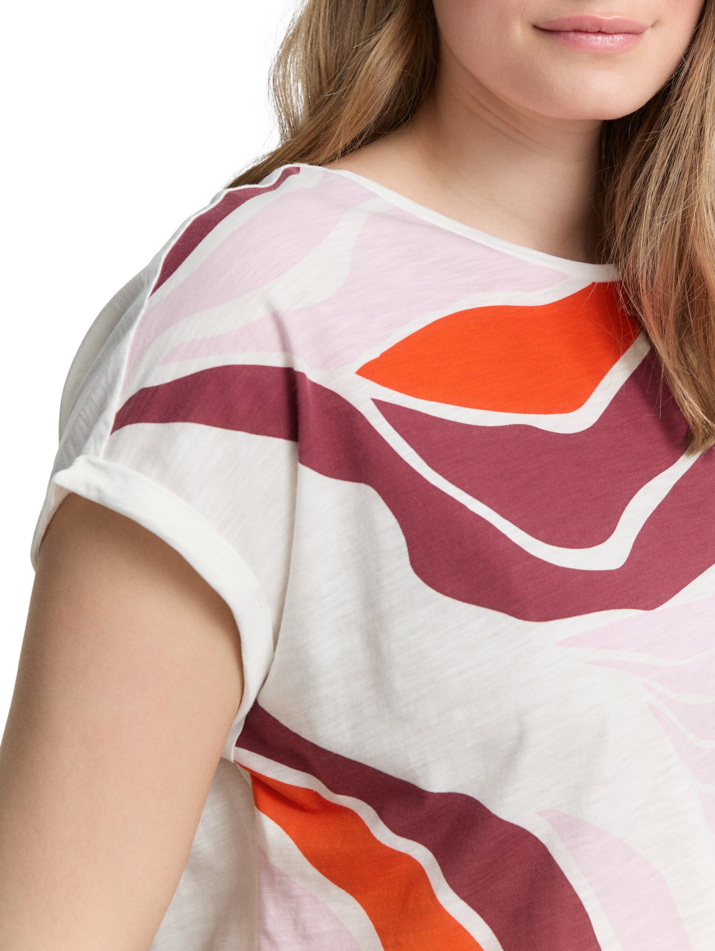 Plus Size - T-Shirt mit Muster