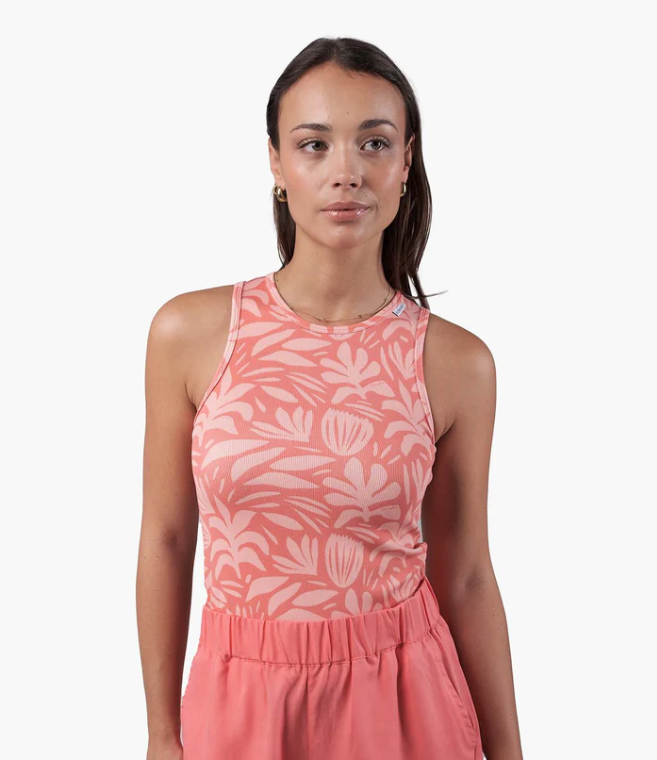 Julia Toperts AOP, vacay peach