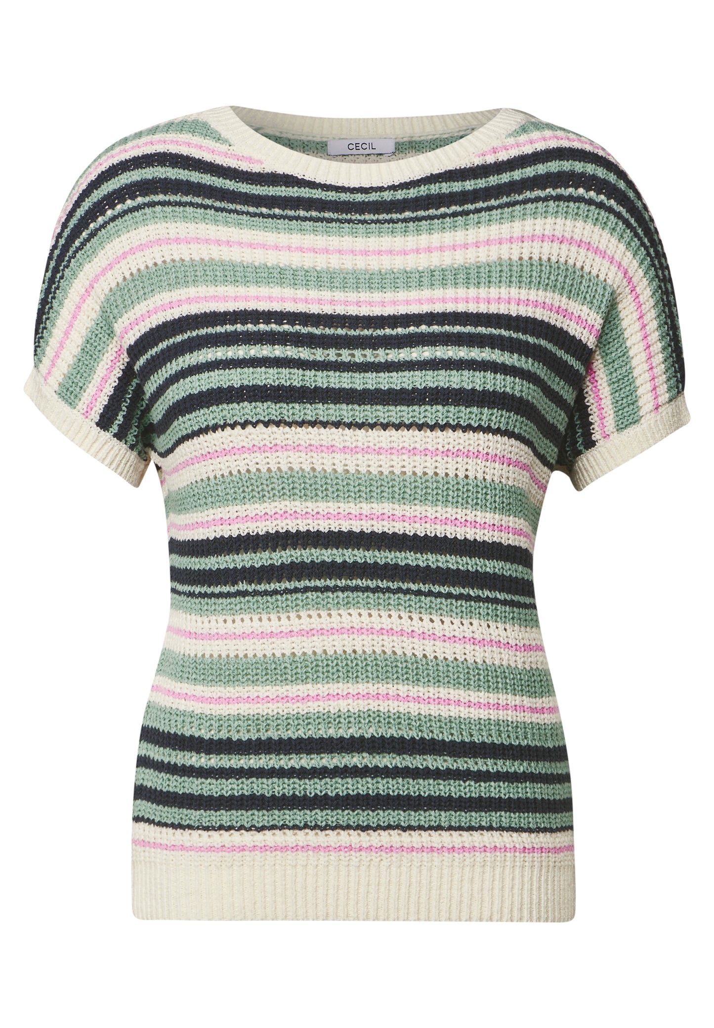 Gestreifter Pullover