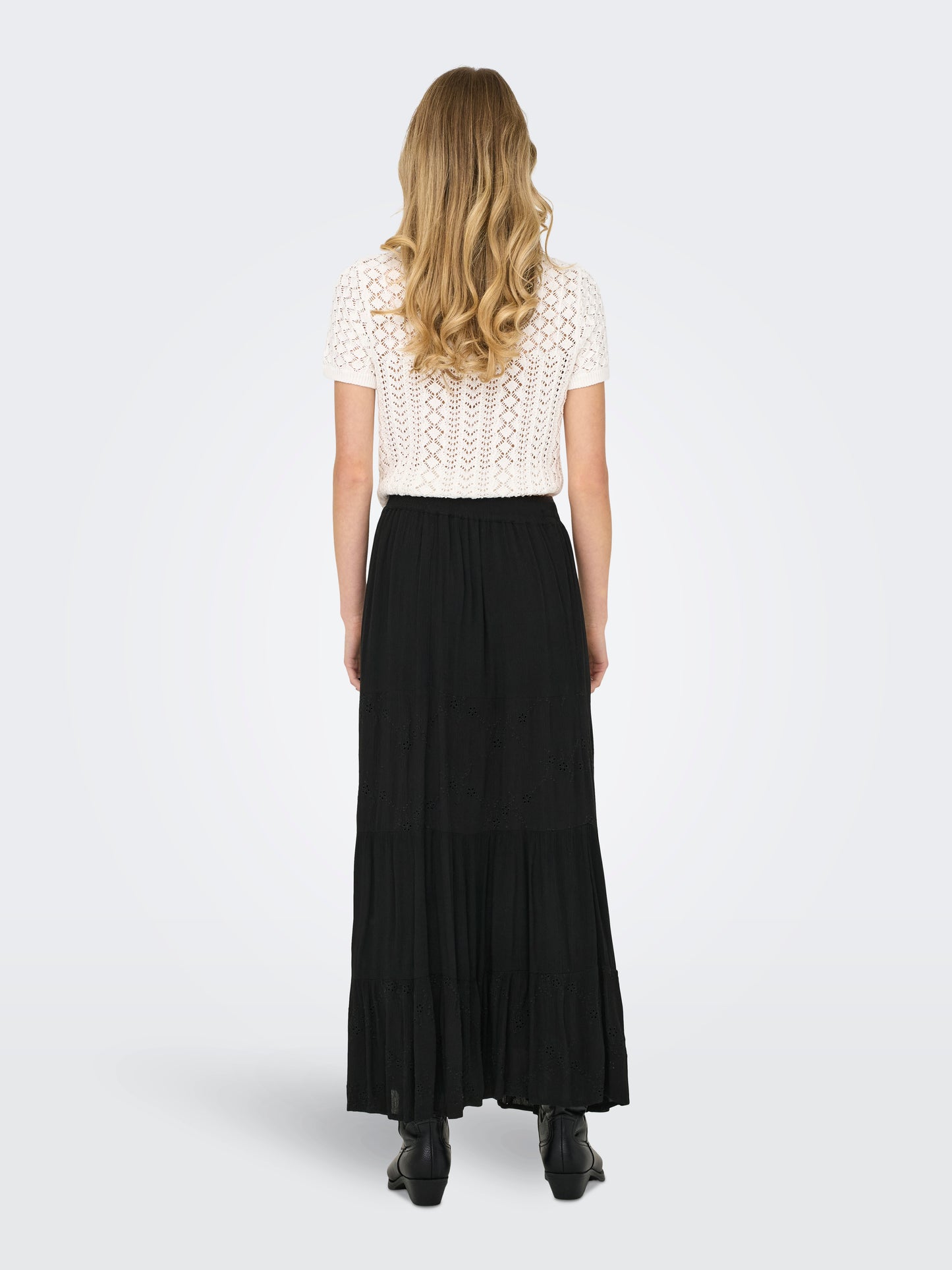 ONLCHIARA BRODERIE LONG SKIRT PTM