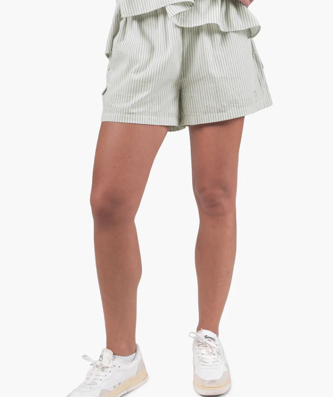 Meryl Stripes Shortpant, light blue