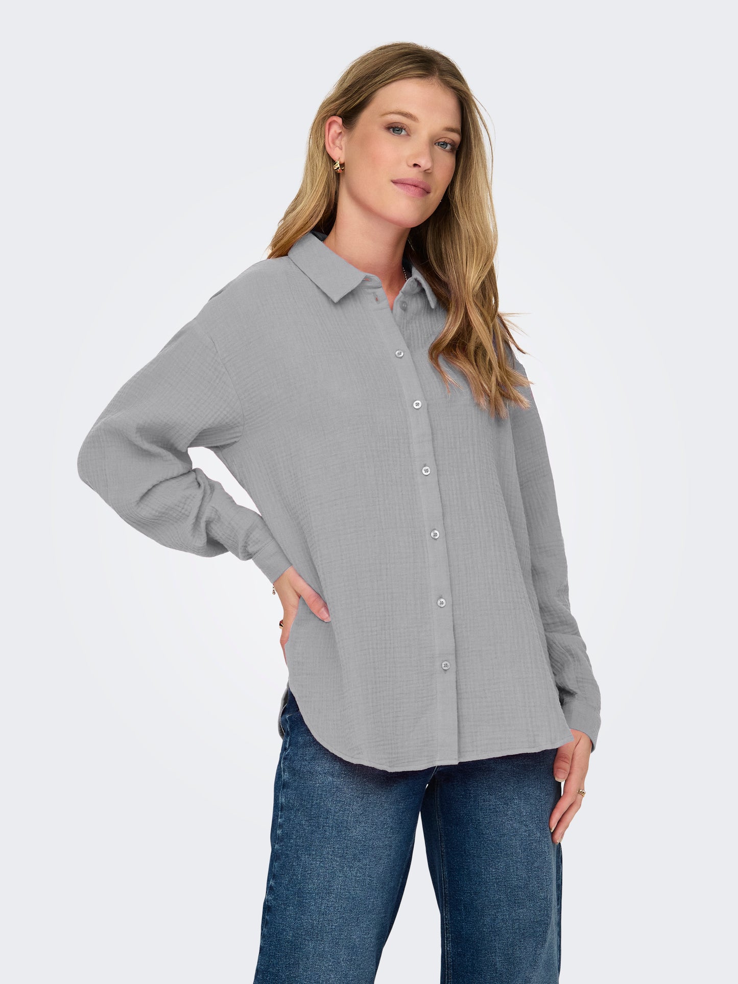 JDYTHEIS LIFE L/S LOOSE SHIRT WVN NOOS