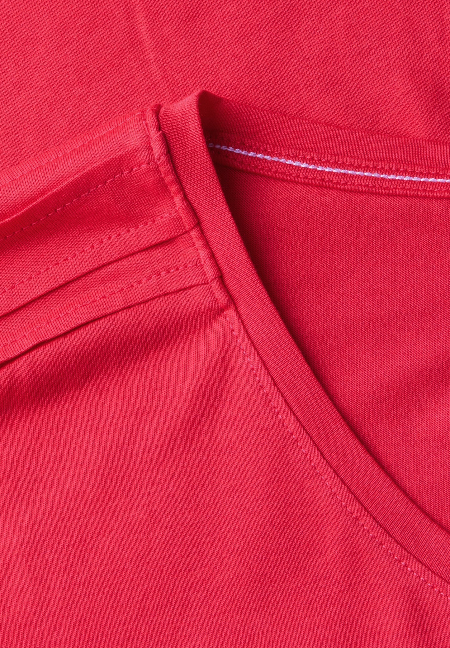 Shirt in Unifarbe