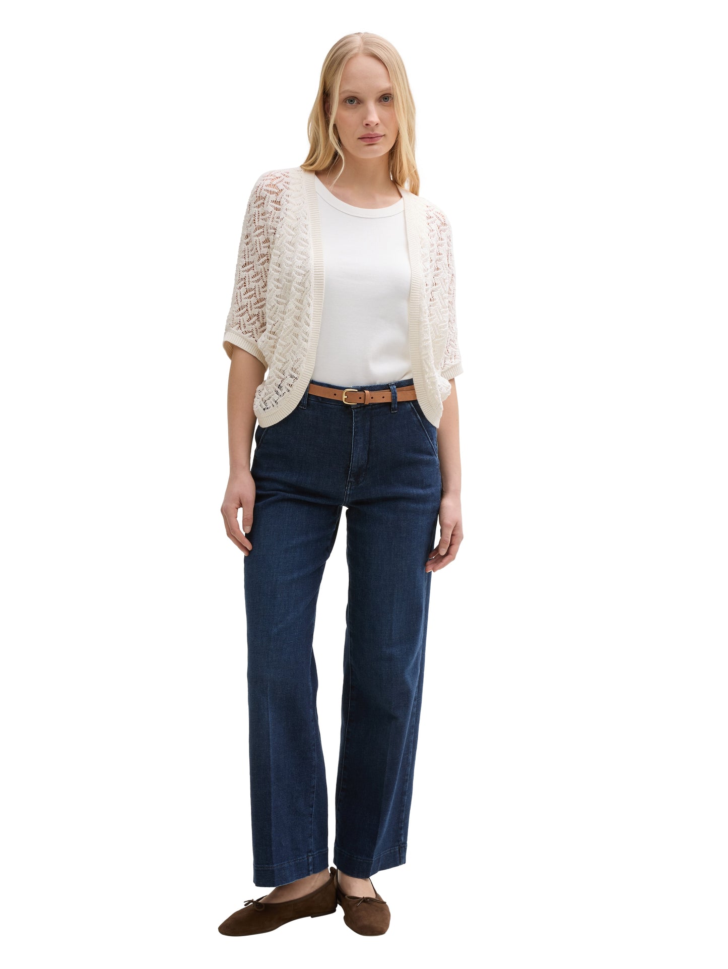 Loose Fit Bolero Cardigan
