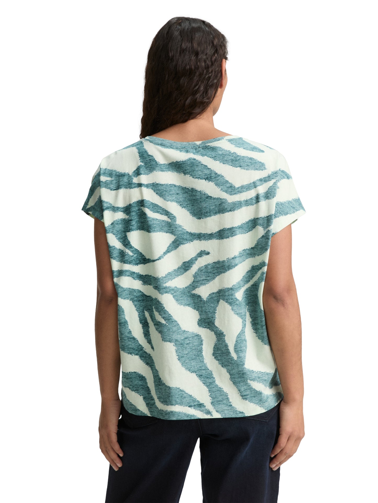 T-Shirt mit Inside-Out Print
