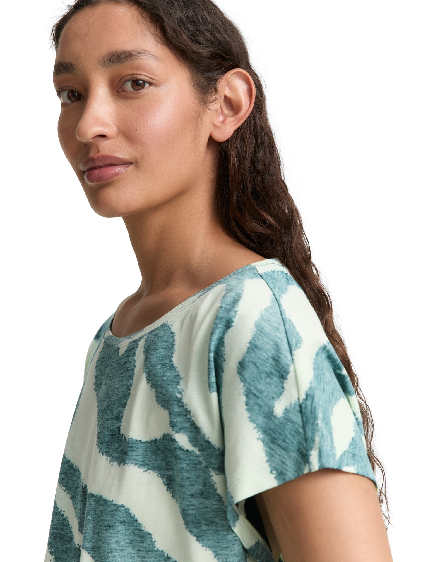 T-Shirt mit Inside-Out Print