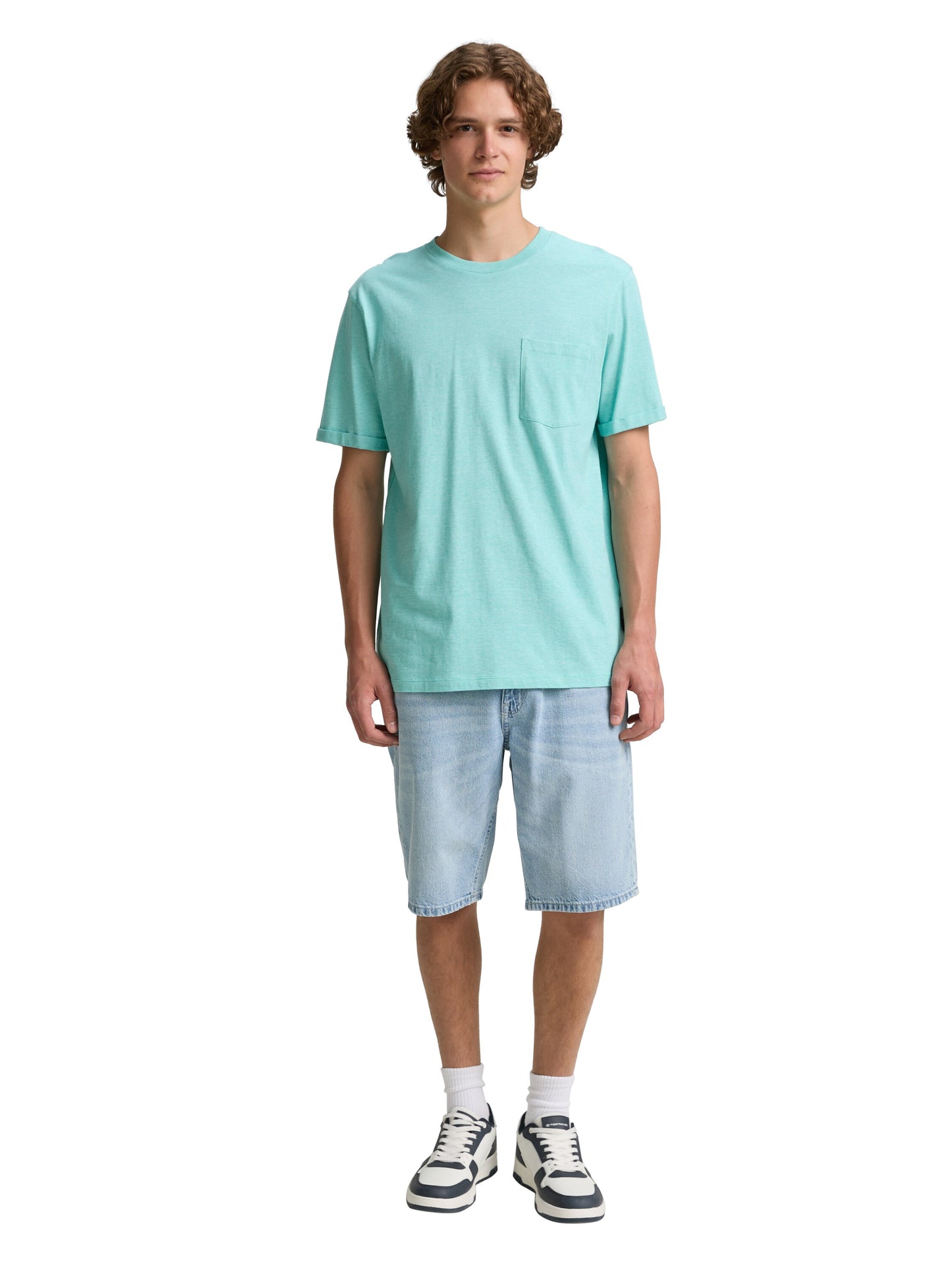 T-Shirt mit Brusttasche
