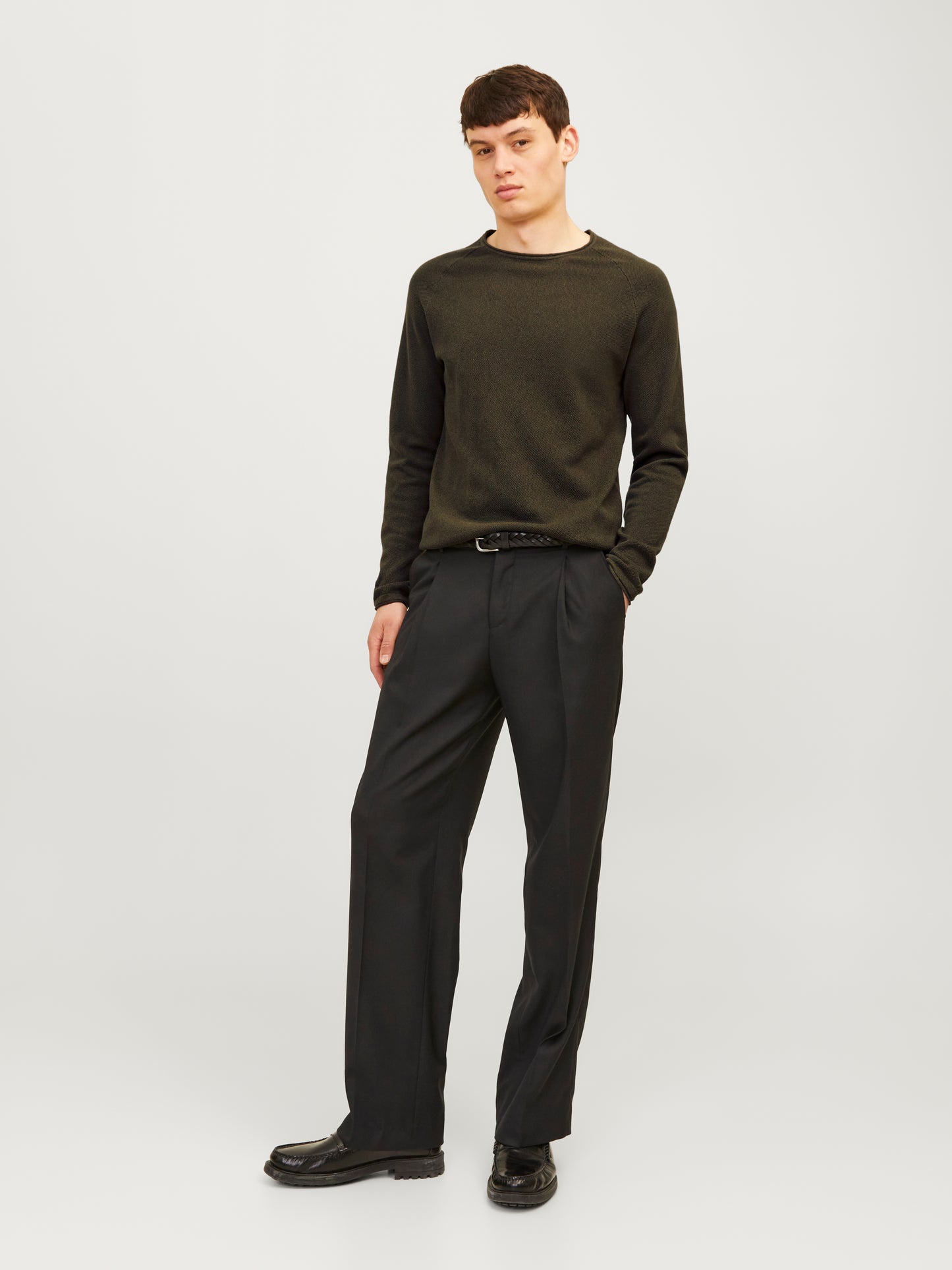 JJEHILL KNIT CREW NECK NOOS