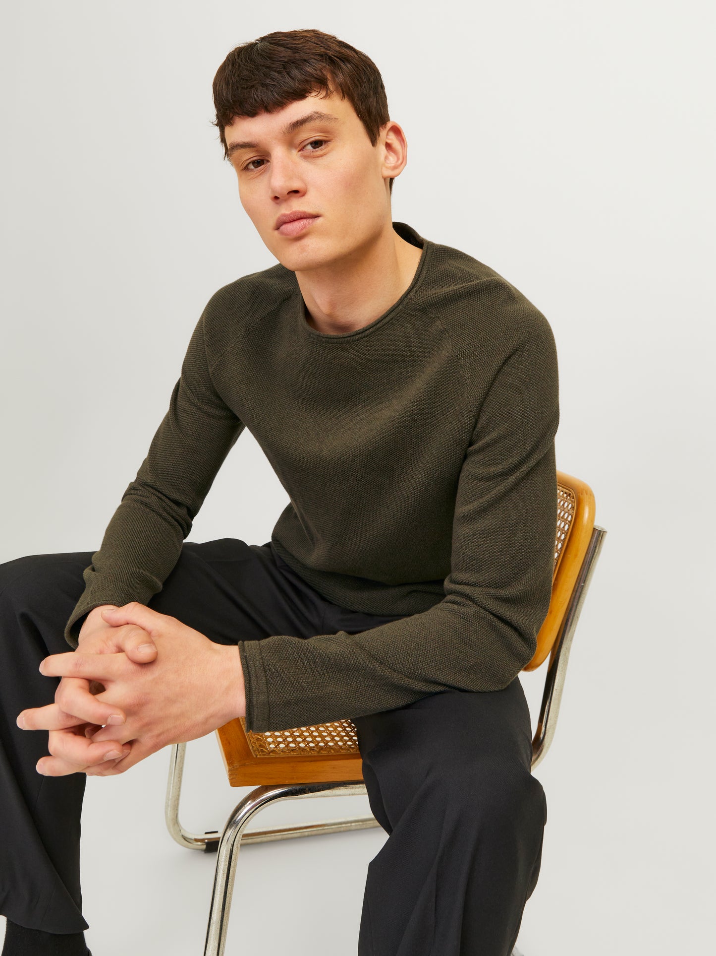 JJEHILL KNIT CREW NECK NOOS