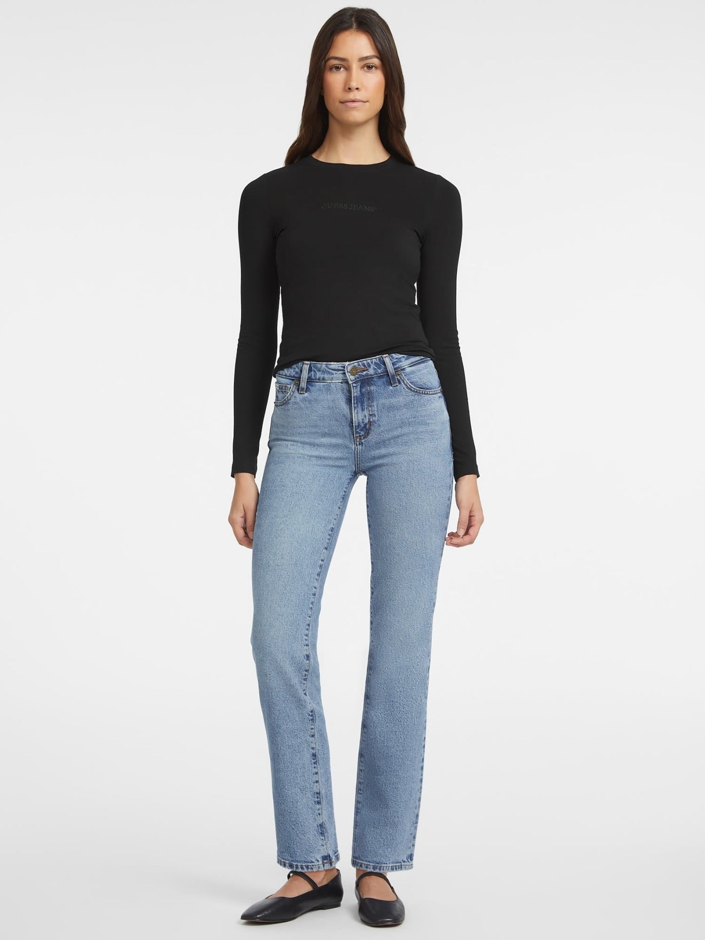 GJ LS CN SLIM LOGO EMB TEE