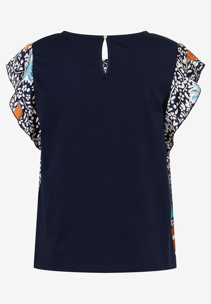 Patch-Shirt with Print