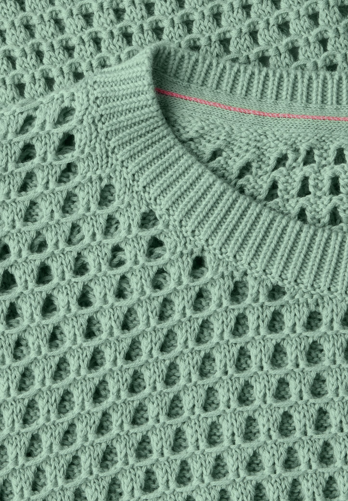 Pullover im Häkel-Optik
