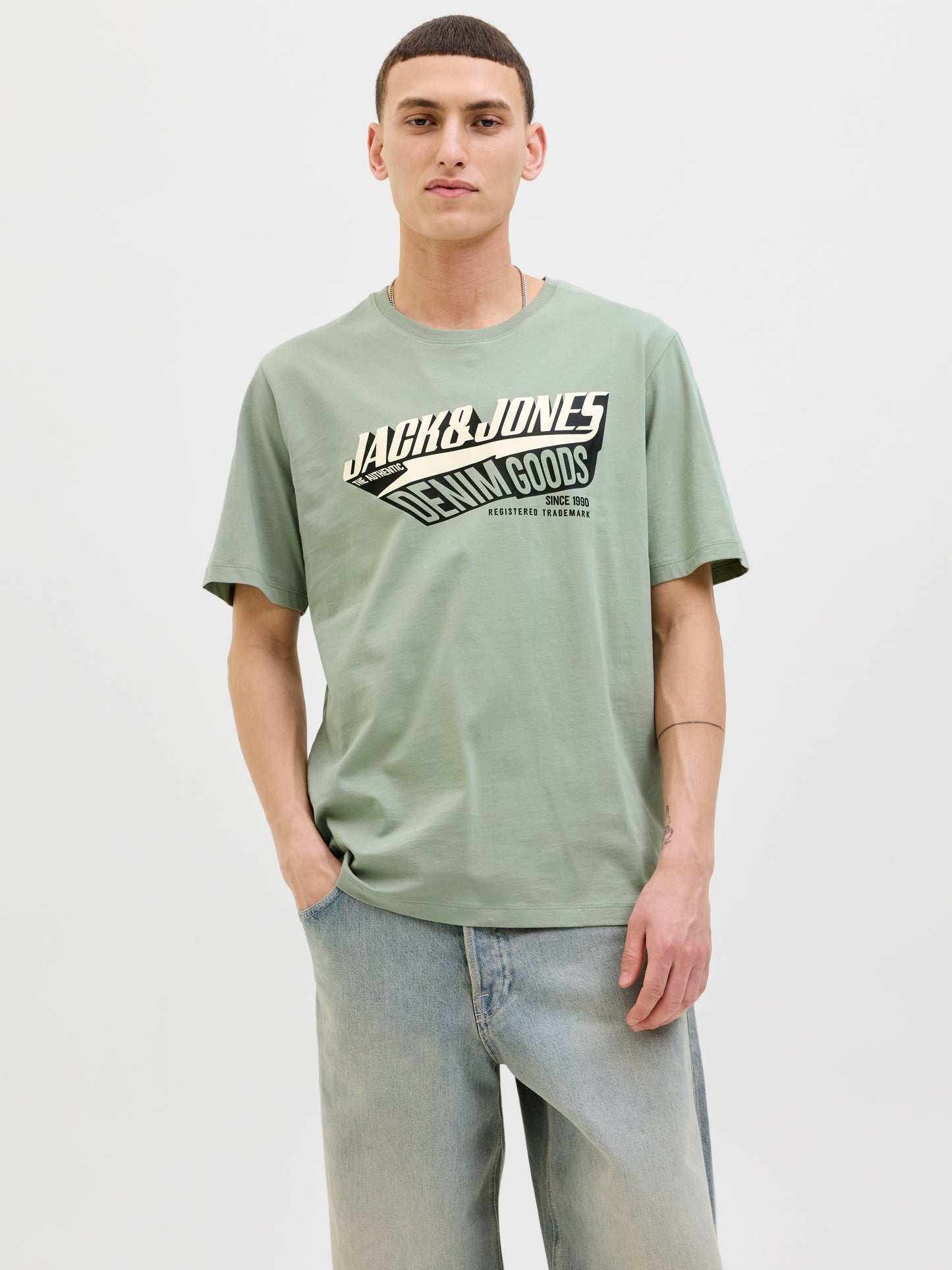 JJELOGO TEE SS O-NECK 2 COL AW25 SN