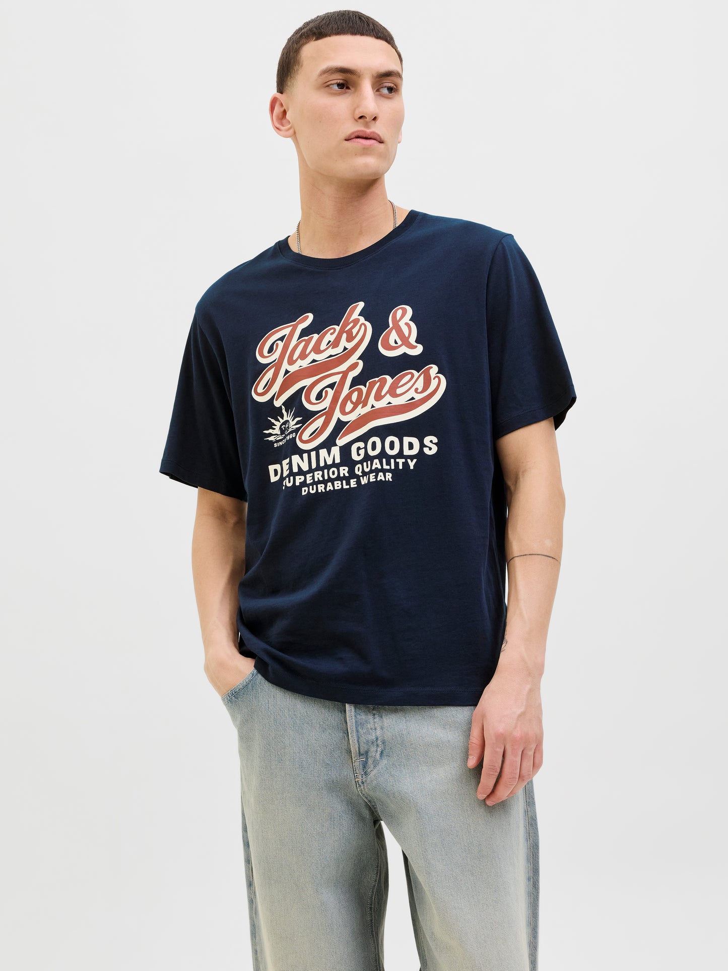 JJELOGO TEE SS O-NECK 2 COL AW25 SN