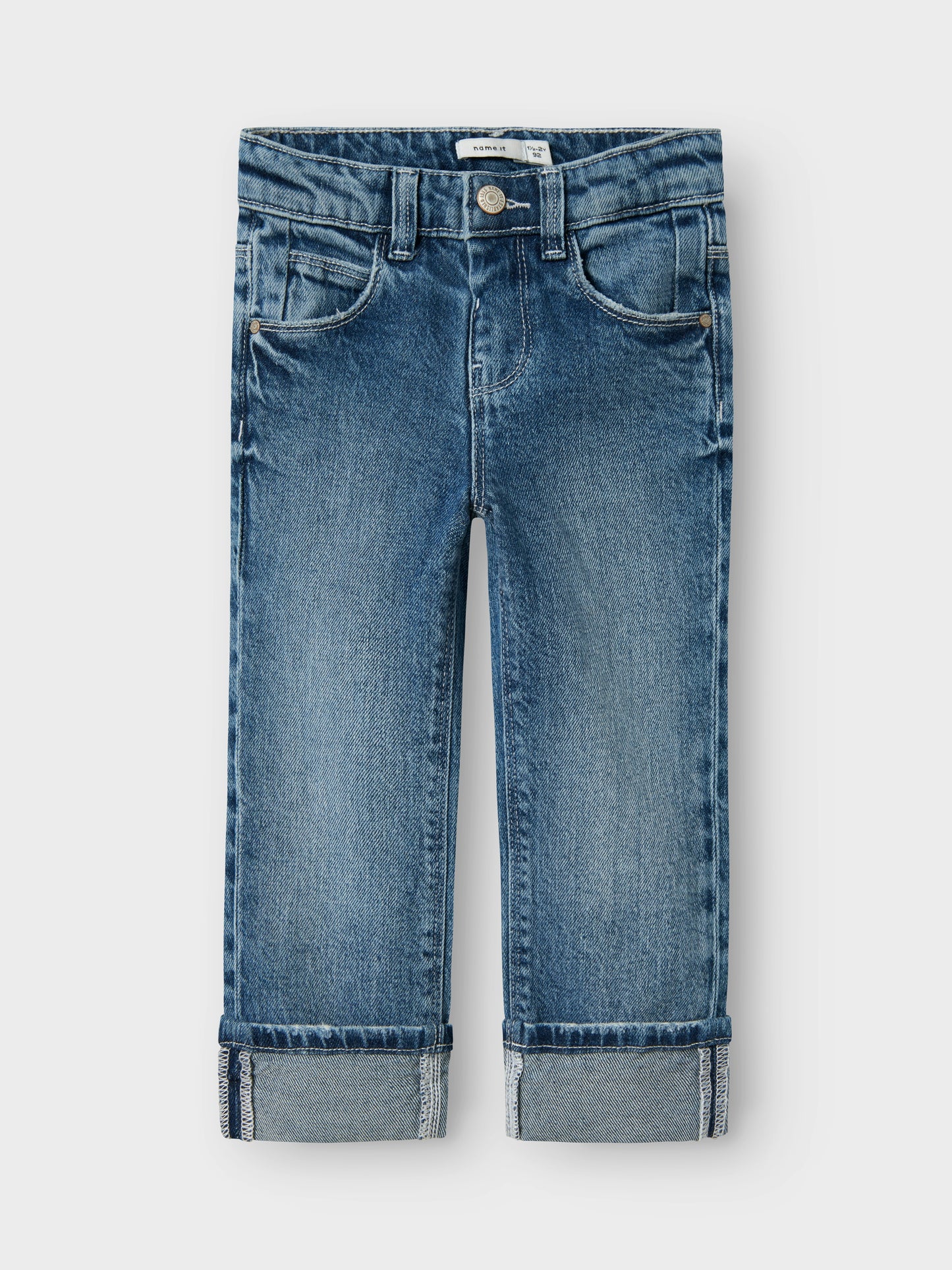 NMFROSE STRAIGHT FOLD JEANS 4224-AZ NOOS