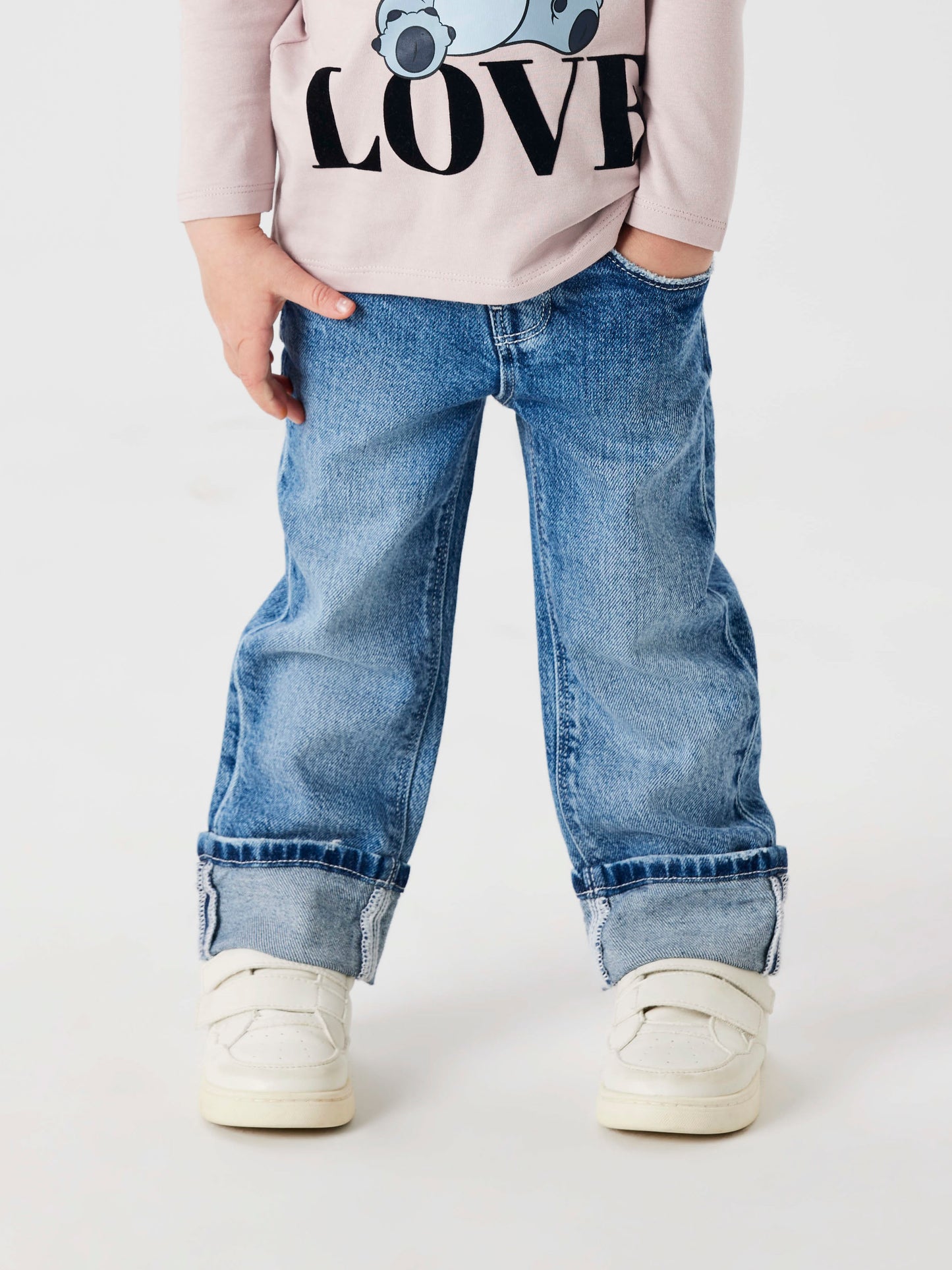 NMFROSE STRAIGHT FOLD JEANS 4224-AZ NOOS