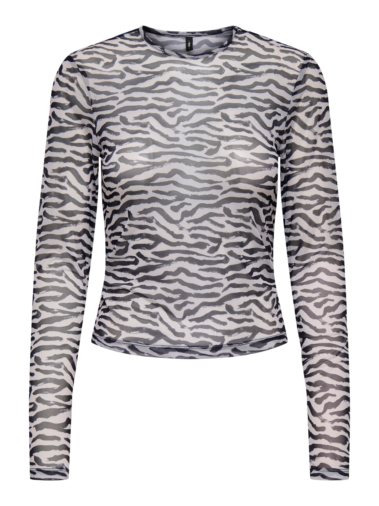 ONLELVA L/S O-NECK MESH TOP BOX JRS