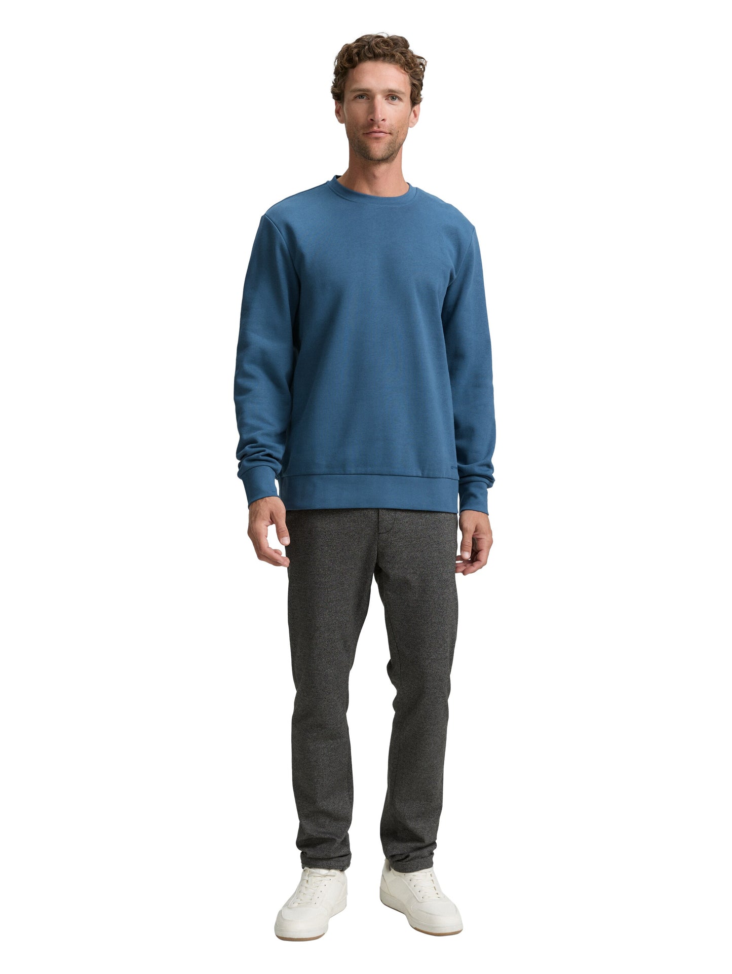 Basic Sweatshirt in Unifarben