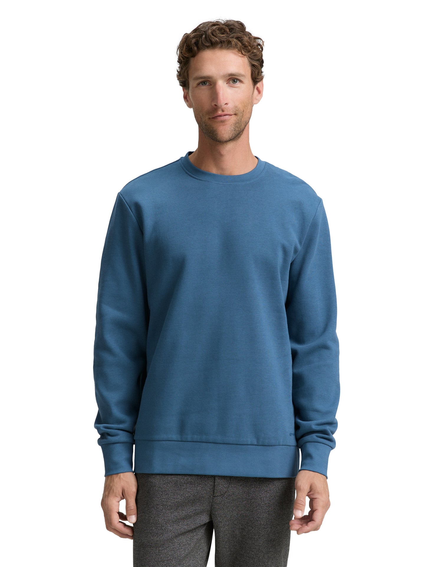 Basic Sweatshirt in Unifarben