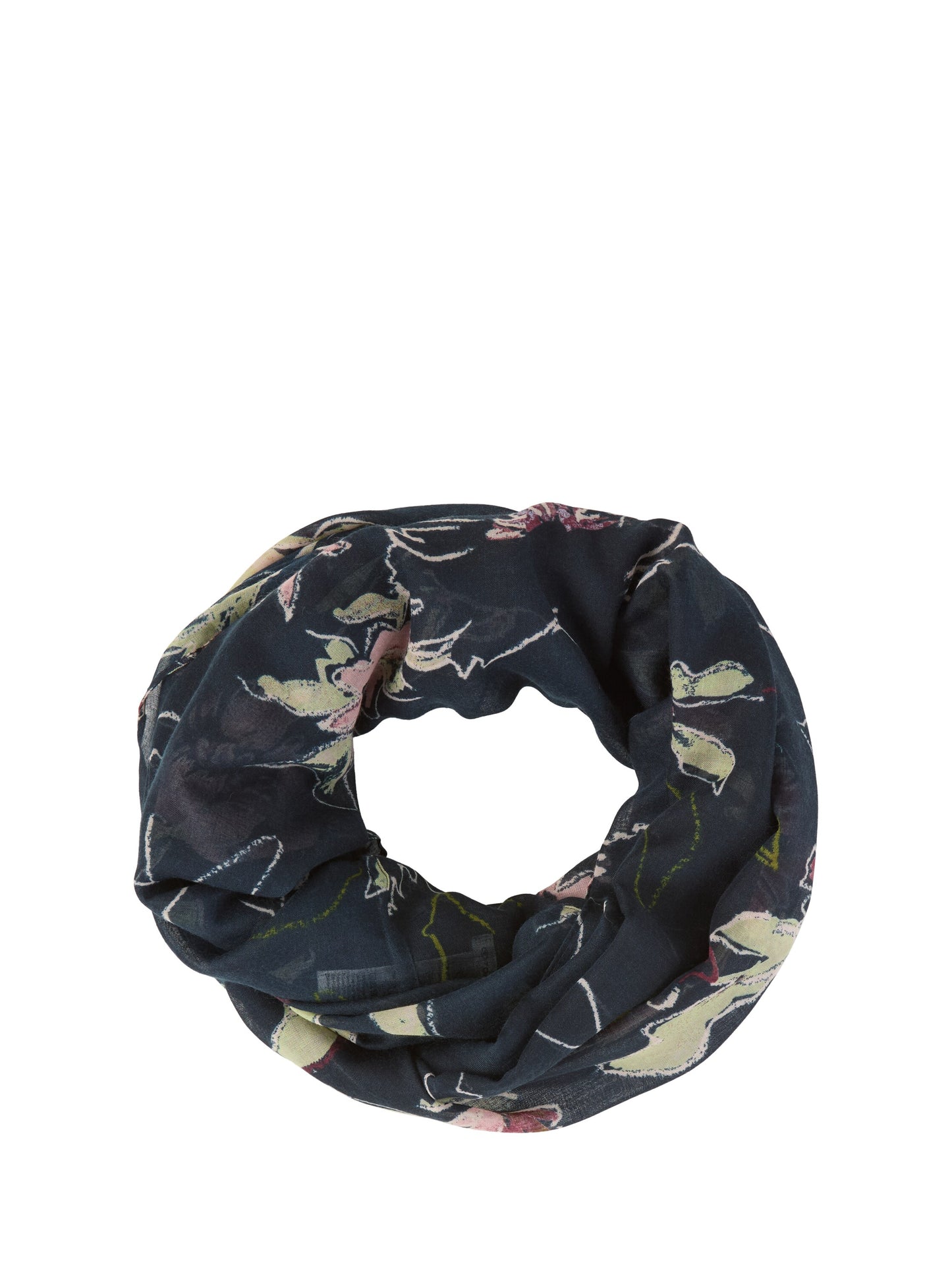 Loop-Schal mit Muster