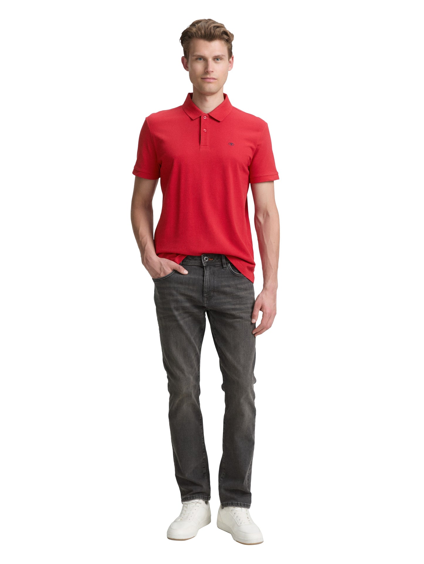 Piqué Poloshirt aus Baumwolle