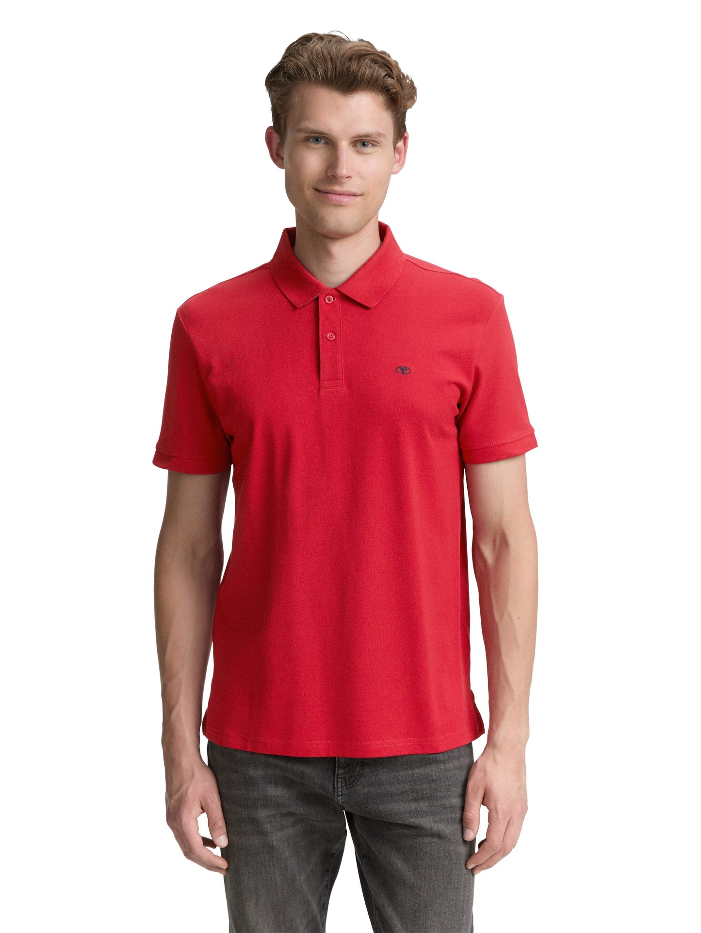 Piqué Poloshirt aus Baumwolle