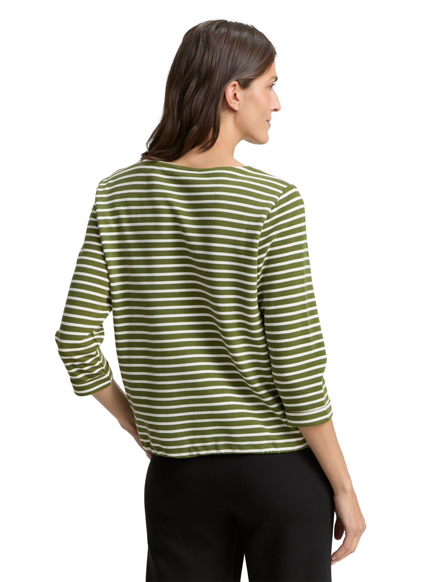 Langarmshirt mit Knopf-Details