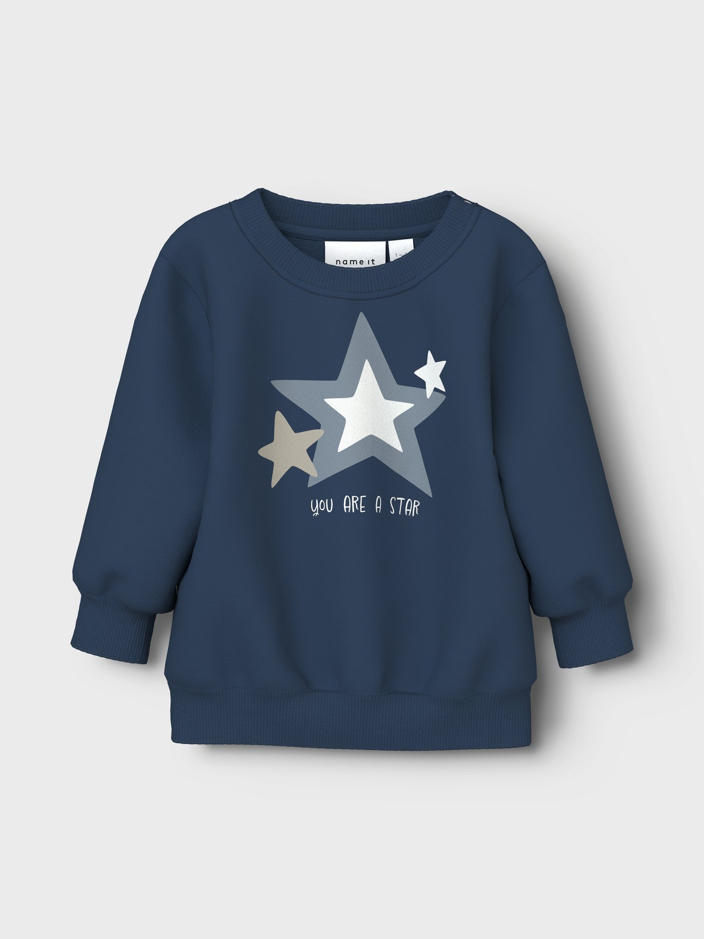 NBMVONNE LS SWEAT BOX BRU