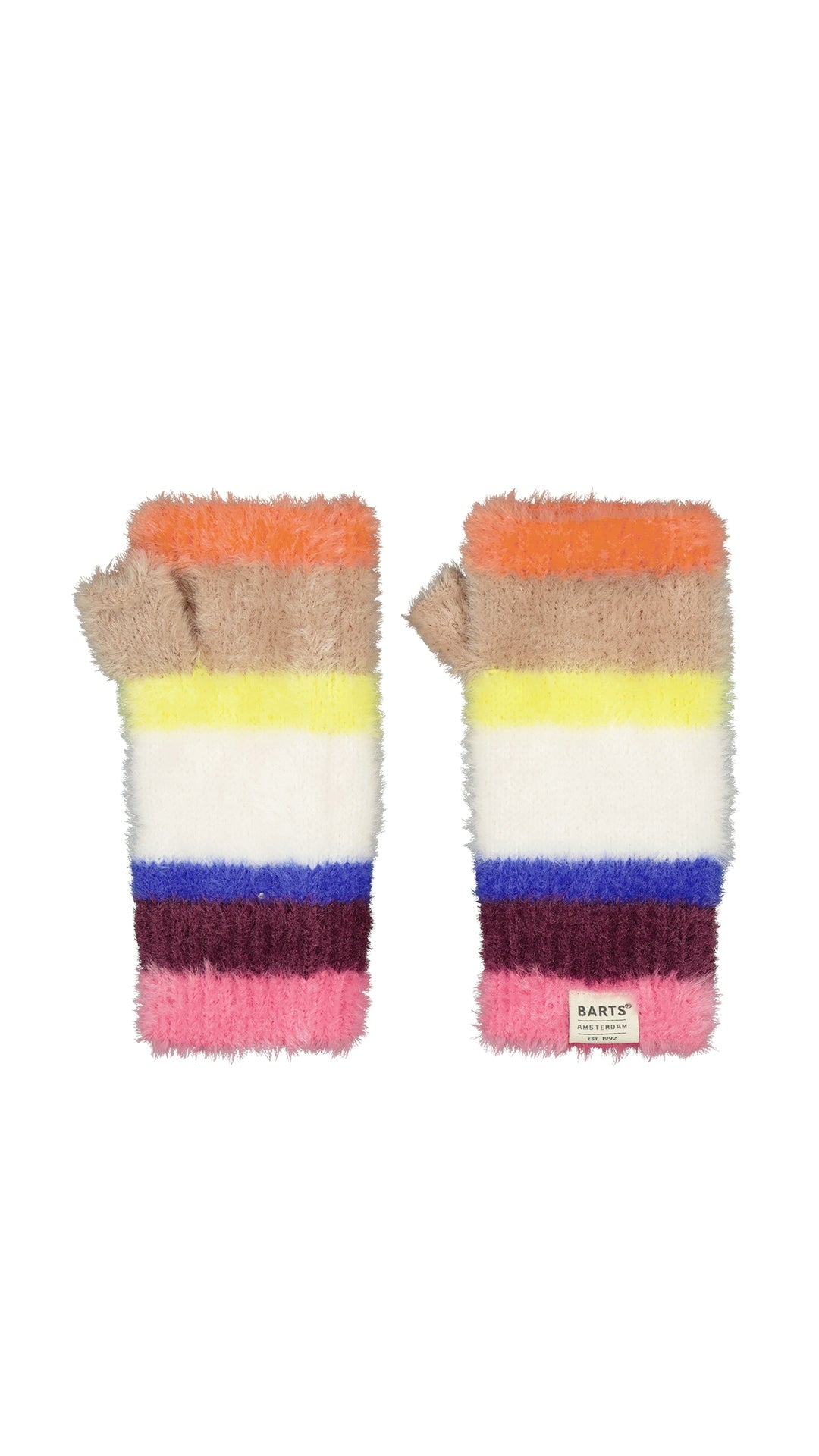 Kumana Fingerless Gloves Kids, magenta
