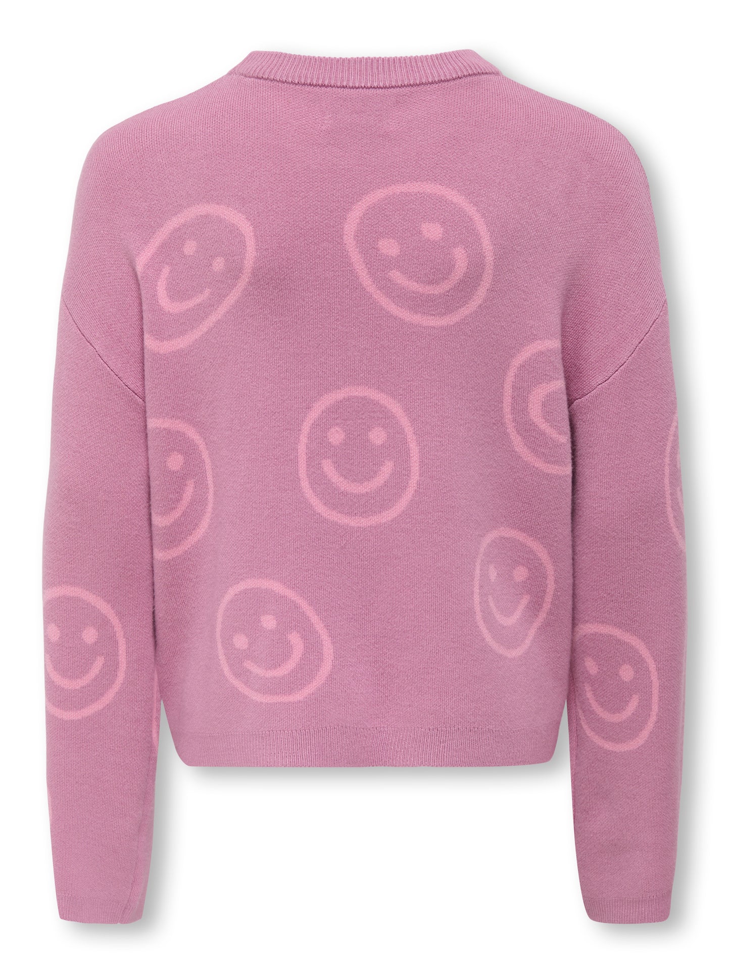 KOGMONTANA LS JQ LOOSE O-NECK CP KNT