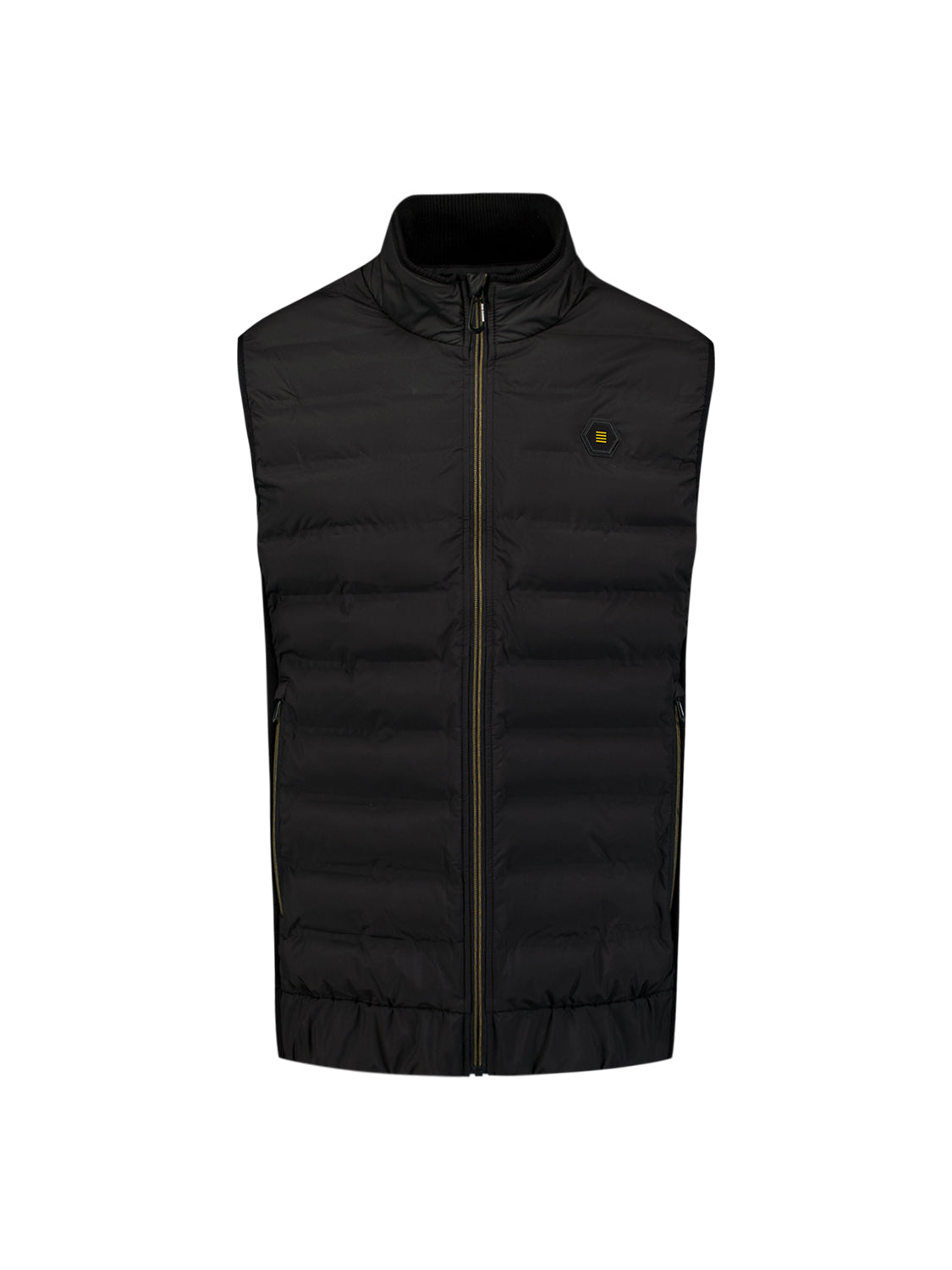 Bodywarmer Padded Sealed Mix With Knit