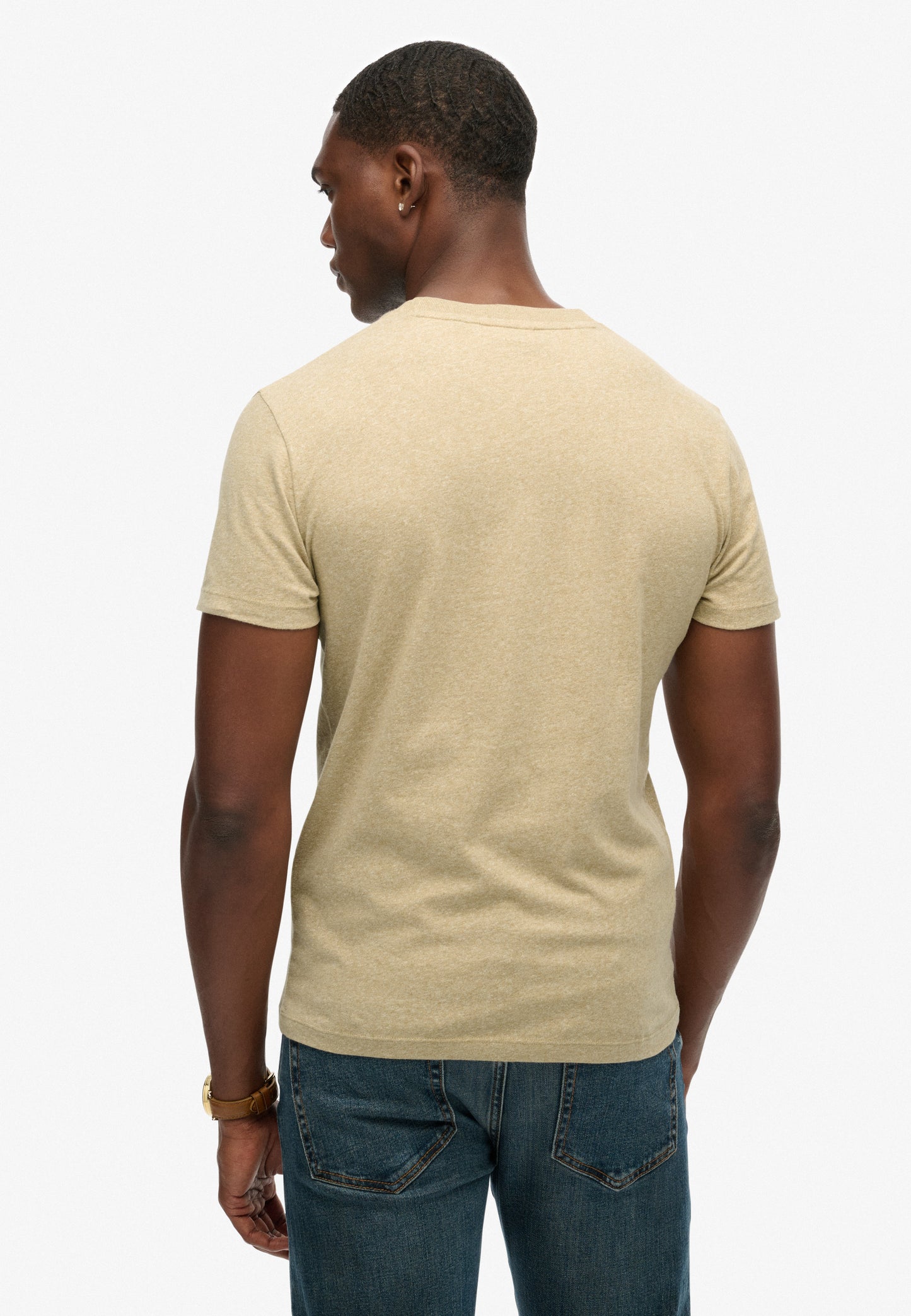 Essential T-Shirt aus Bio-Baumwolle mit Logo