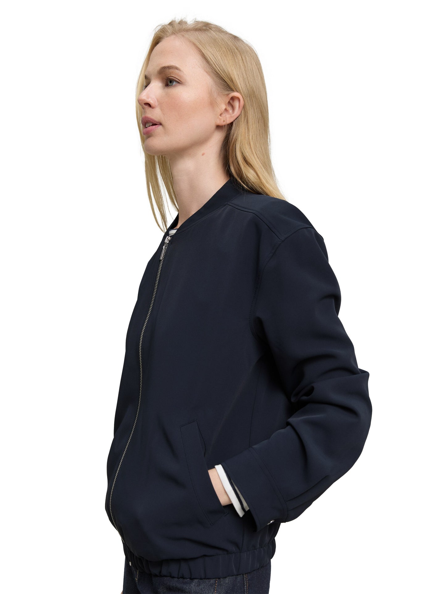 Loose Fit Blouson Jacke