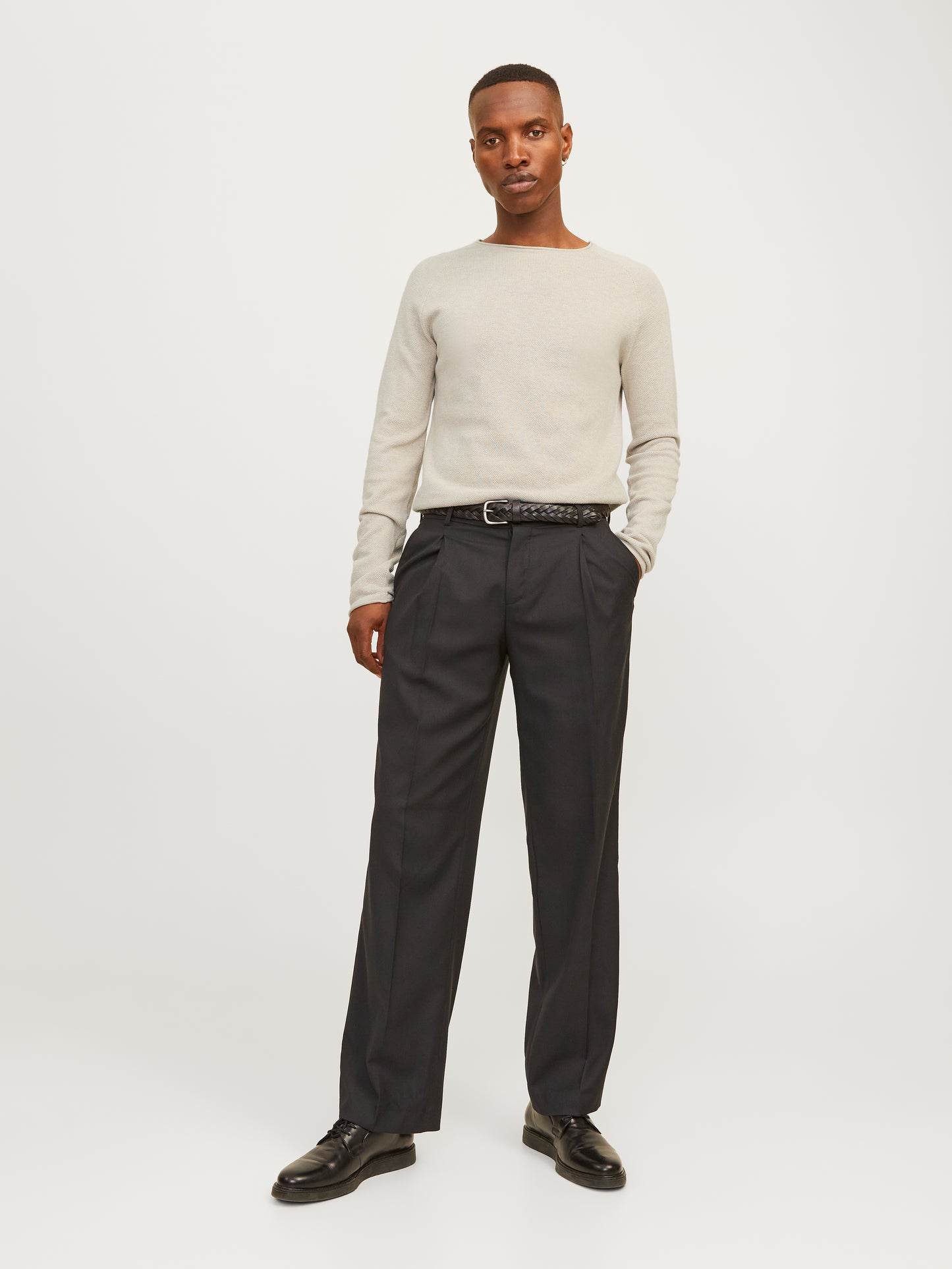JJEHILL KNIT CREW NECK NOOS