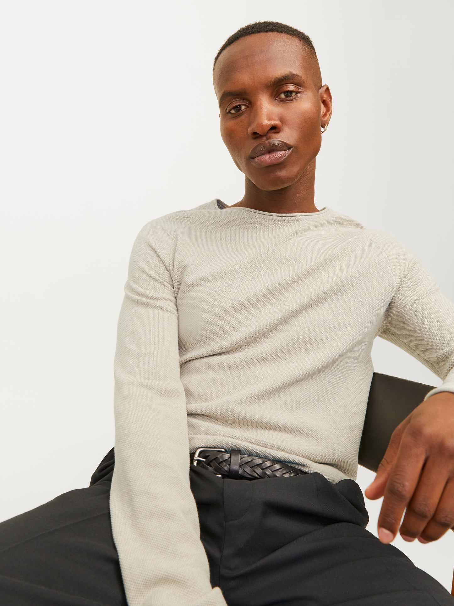 JJEHILL KNIT CREW NECK NOOS