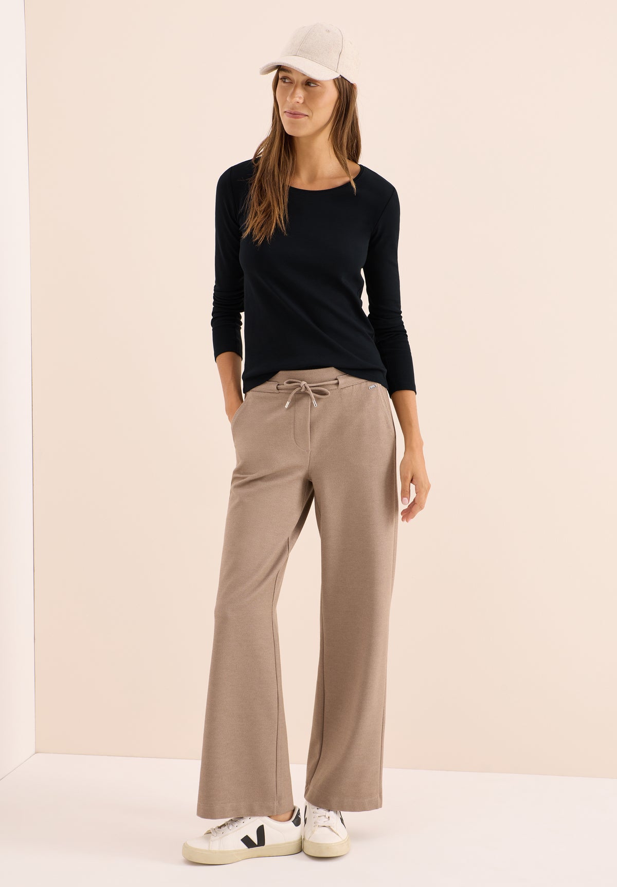 Basic Langarmshirt