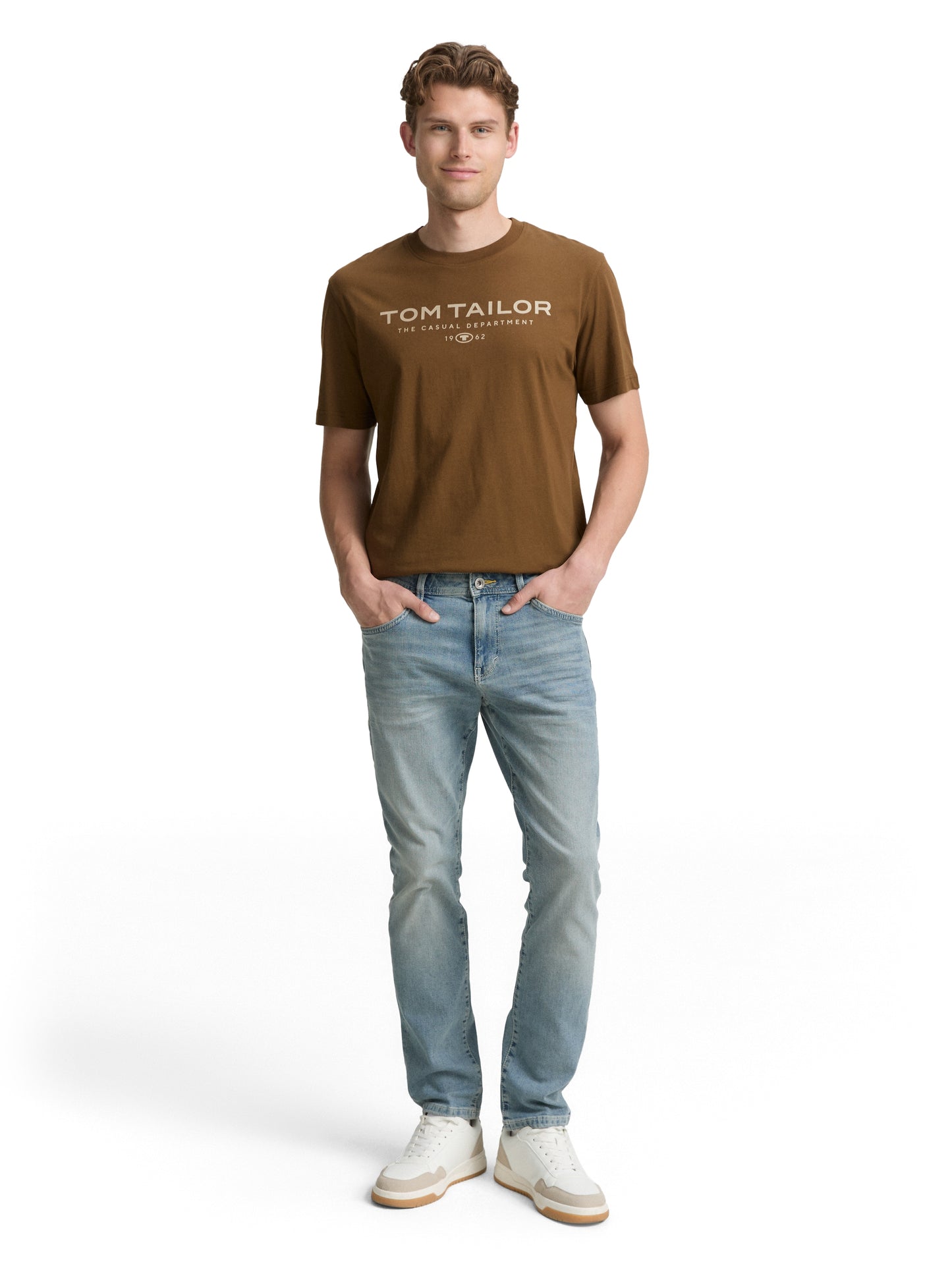 T-Shirt aus Baumwolle mit Logo-Print