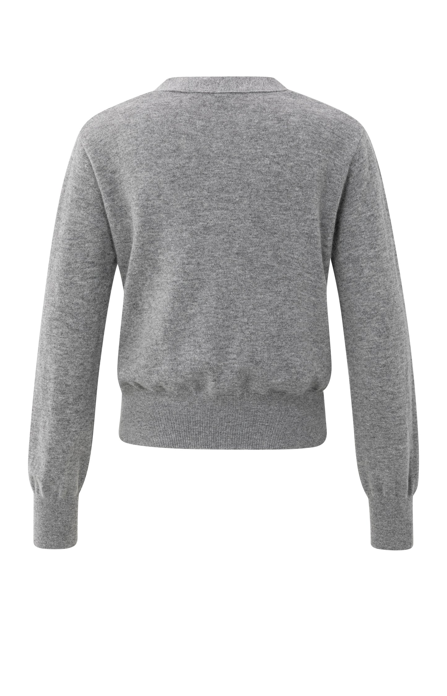 Cardigan with straps, MEDIUM GREY MELANGE