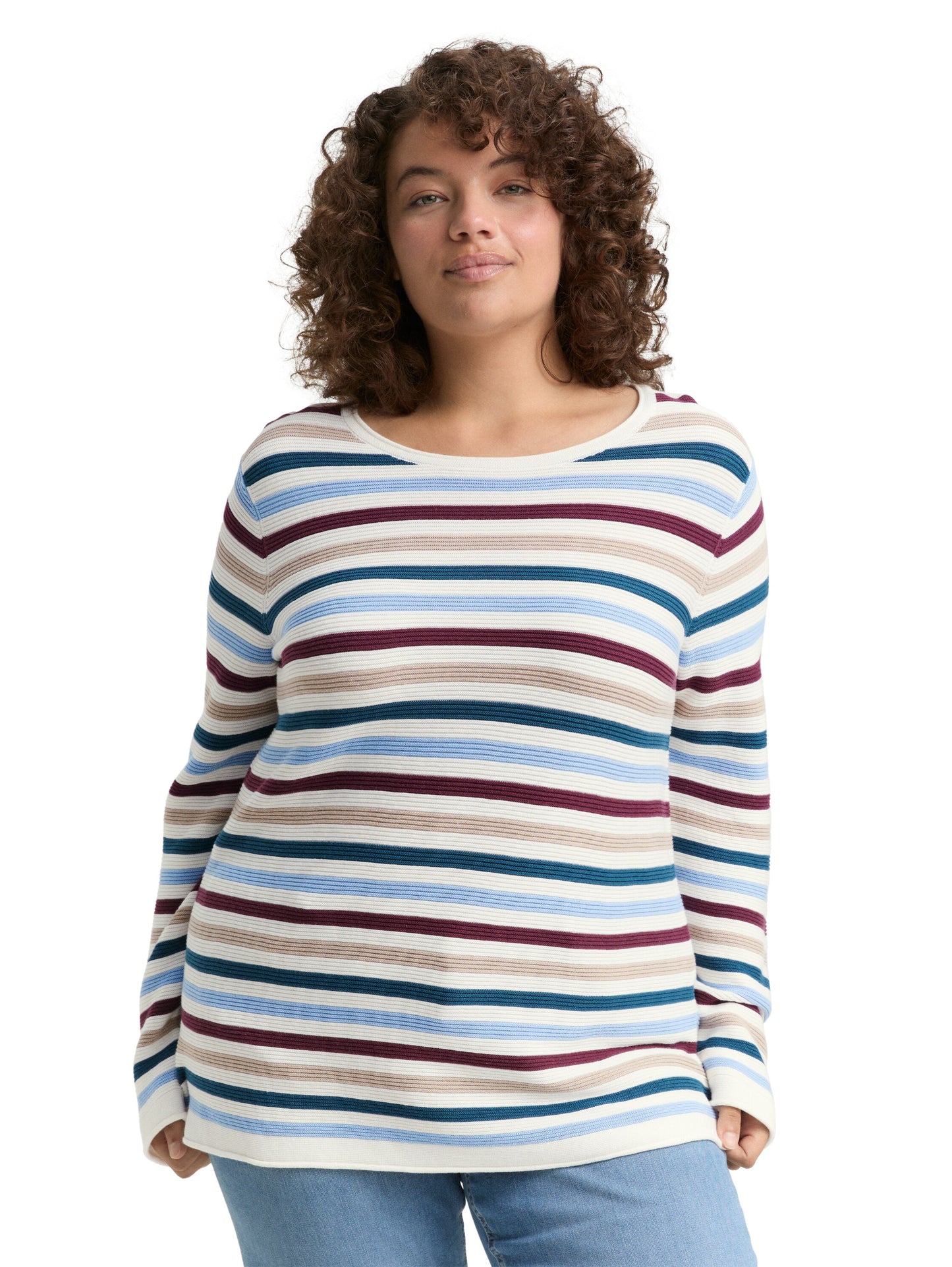 Plus Size - Strickpullover aus Bio-Baumwolle