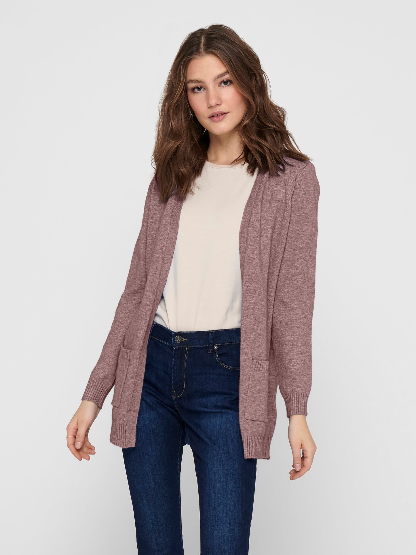 ONLLESLY LIFE L/S OPEN CARDIGAN KNT NOOS