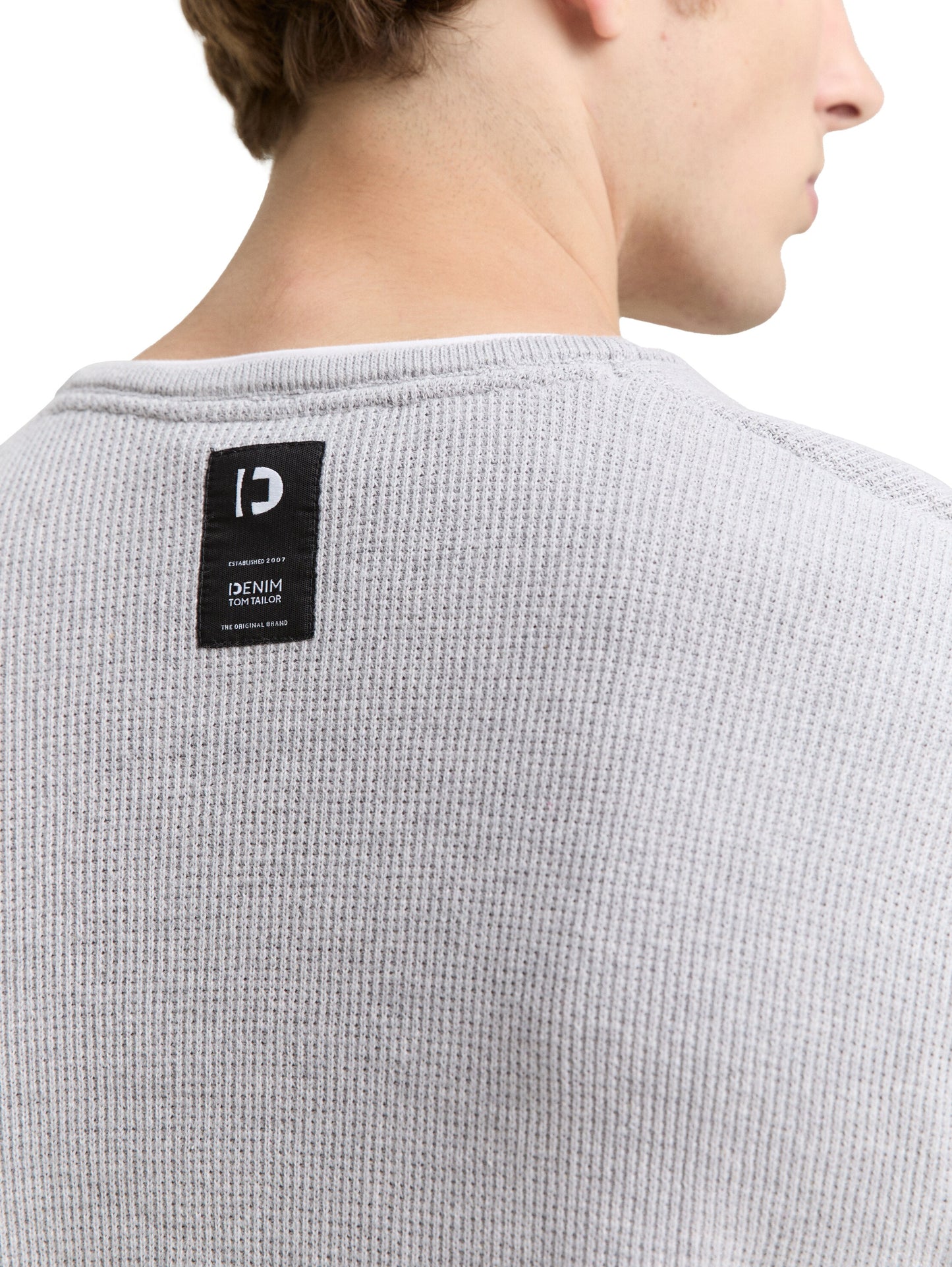 2-in-1 Strickpullover aus Baumwolle