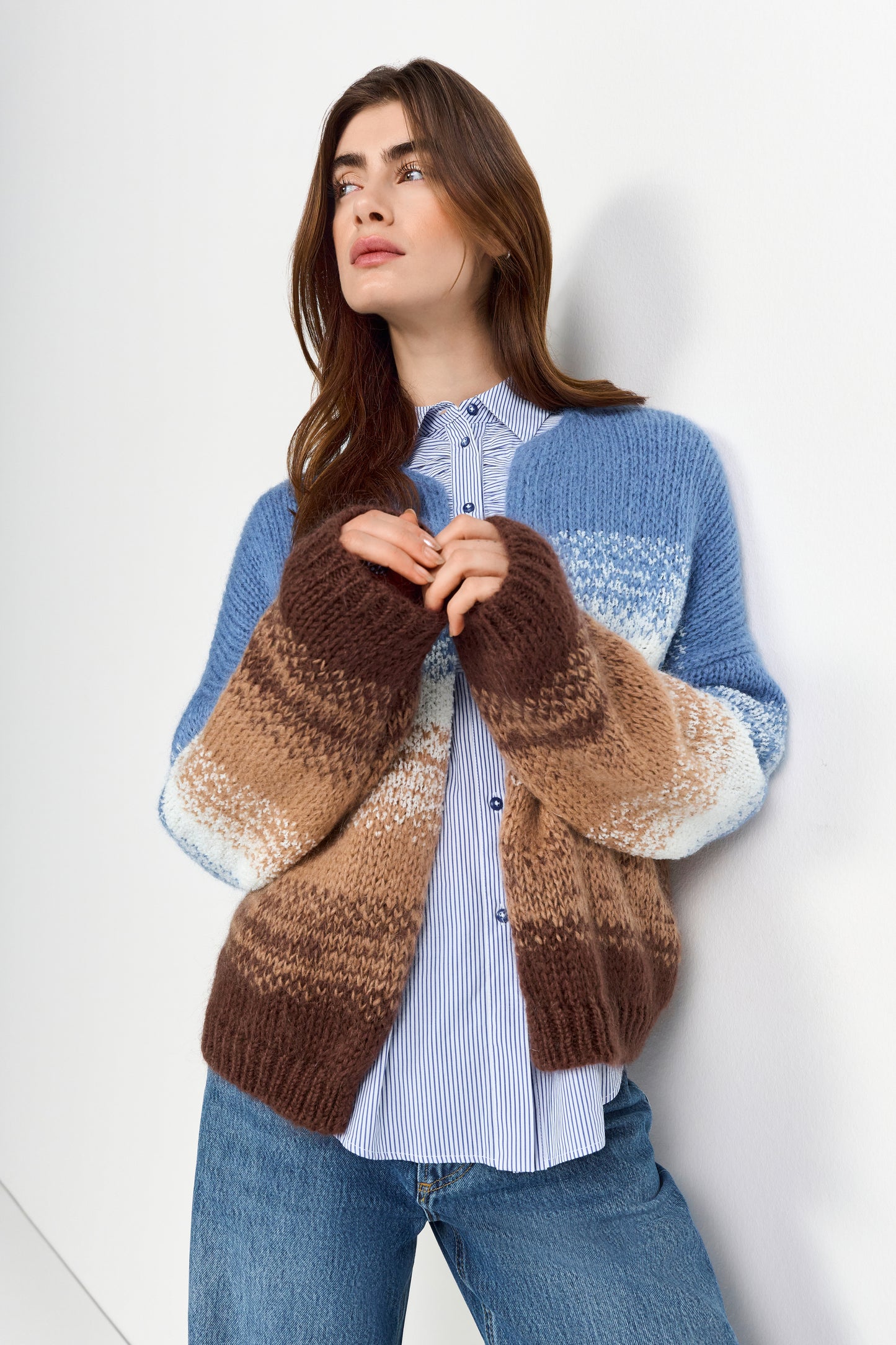 Colour Gradient Cardigan