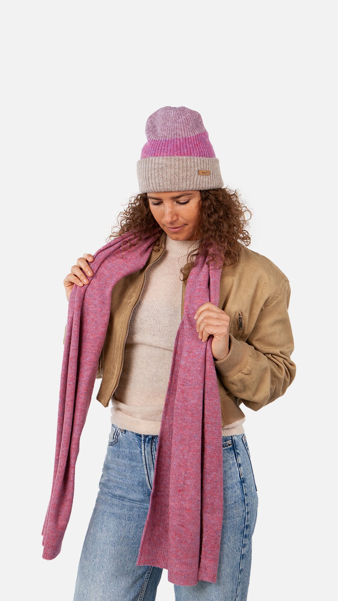 Witzia Scarf, rose