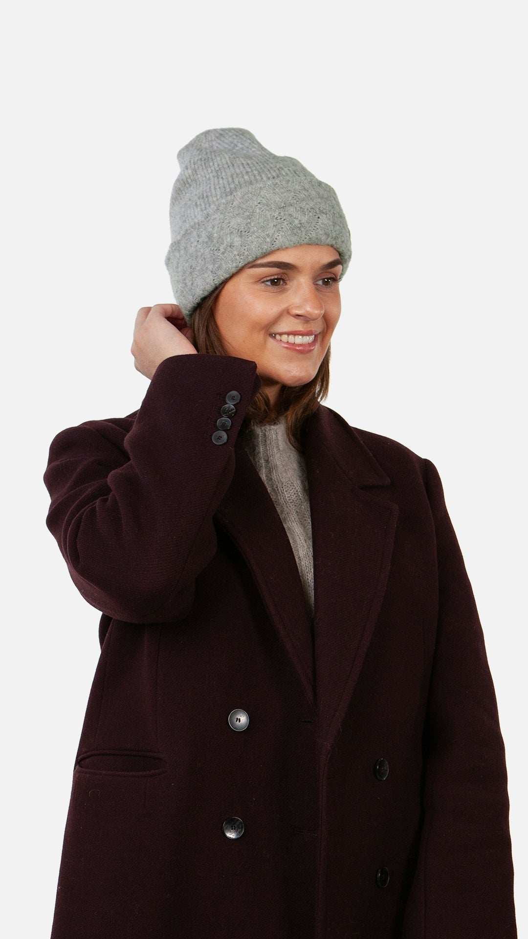 Sunnybird Beanie, heather grey