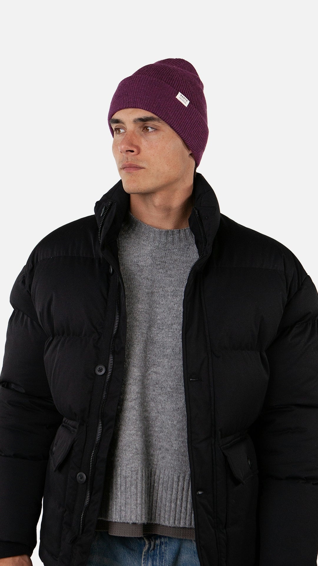 Kinabalu Beanie, aubergine
