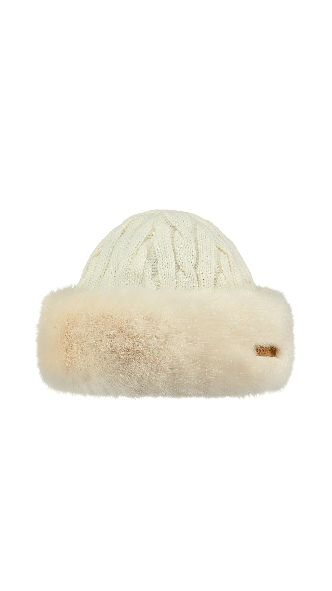 Fur Cable Bandhat, white